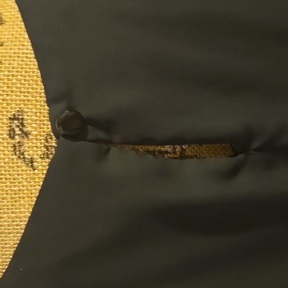 Fortune + Ivy Black Women's Sleevless Top Fully Linned, Sheer Layer - Picture 5 of 7